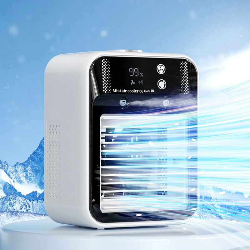 Portable Air Conditioner Fan with Water Cooling