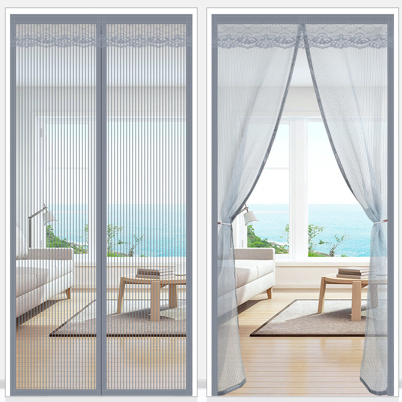 Self-Priming Velcro Door Partition Curtain – Instant Privacy, Modern Style