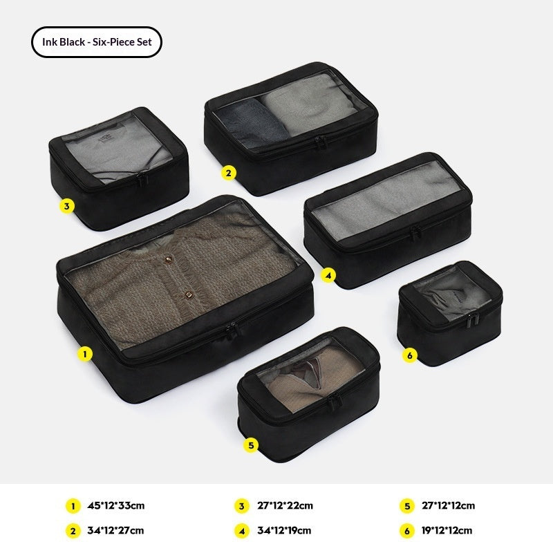 6-Piece Expandable Travel Storage Bag Set