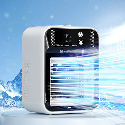 Portable Air Conditioner Fan with Water Cooling