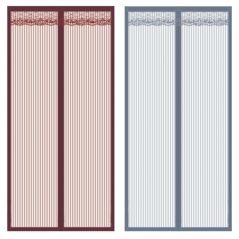 Self-Priming Velcro Door Partition Curtain – Instant Privacy, Modern Style