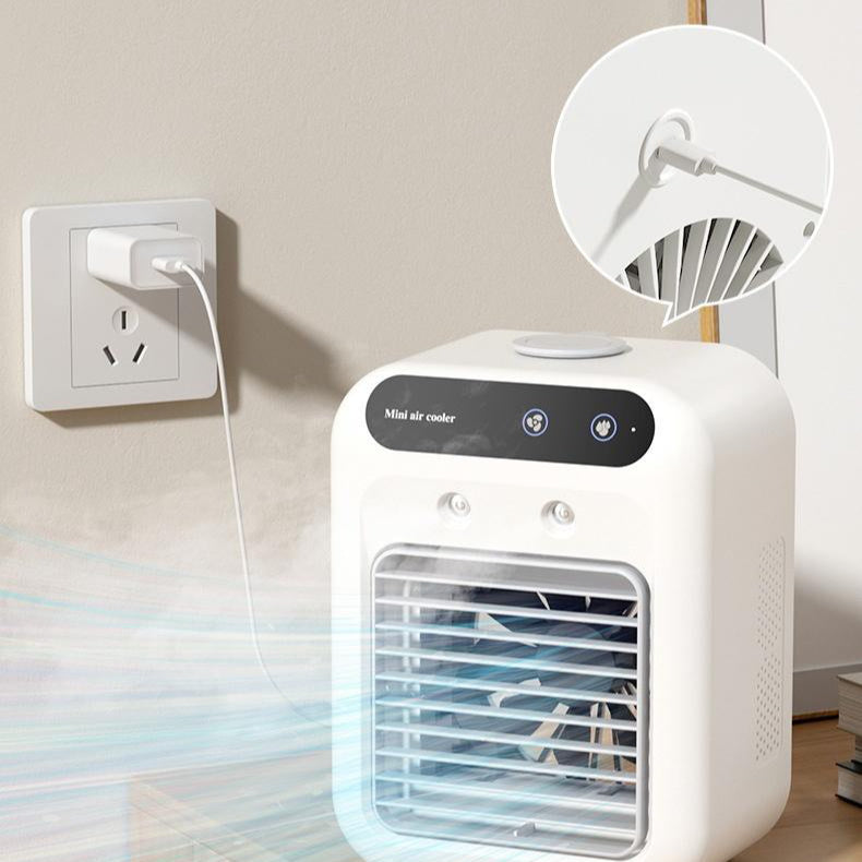 Portable Air Conditioner Fan with Water Cooling