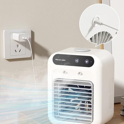 Portable Air Conditioner Fan with Water Cooling