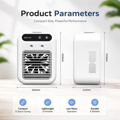 Portable Air Conditioner Fan with Water Cooling