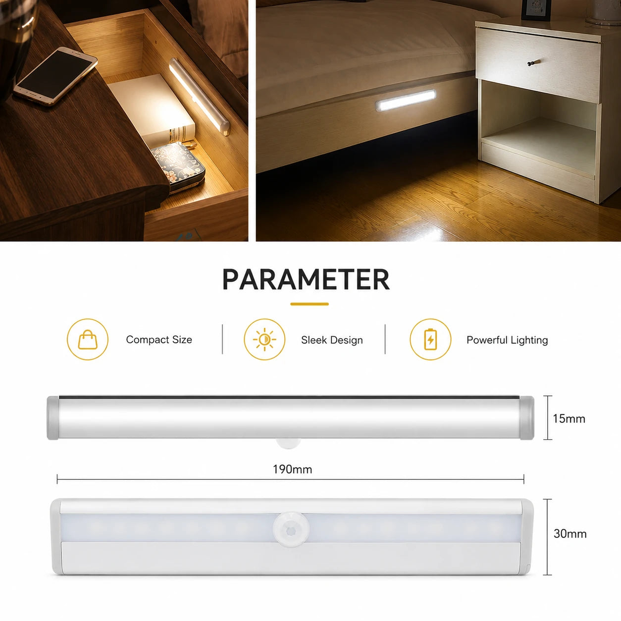 Smart Induction Cabinet Lamp