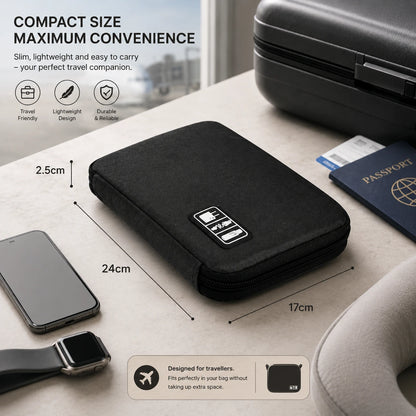 Waterproof Nylon Travel Tech Pouch