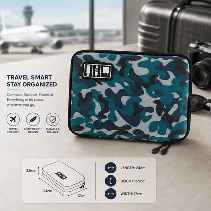Waterproof Nylon Travel Tech Pouch