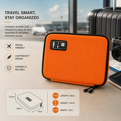 Waterproof Nylon Travel Tech Pouch