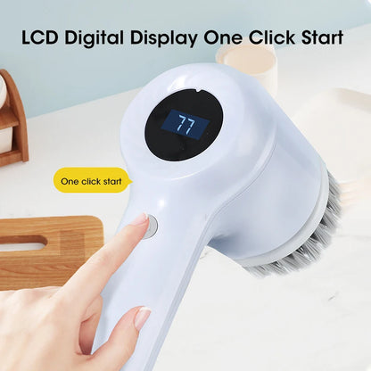 Electric Spin Scrubber – Cordless Power Cleaning Brush