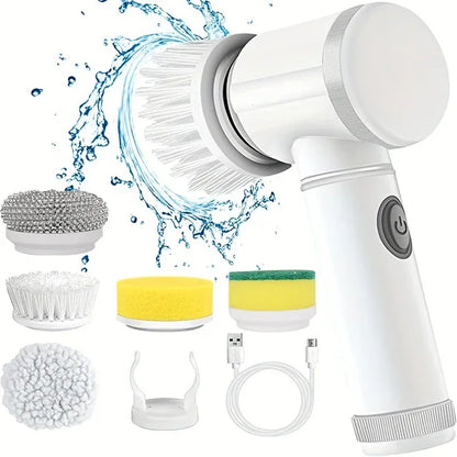 Electric Spin Scrubber – Cordless Power Cleaning Brush