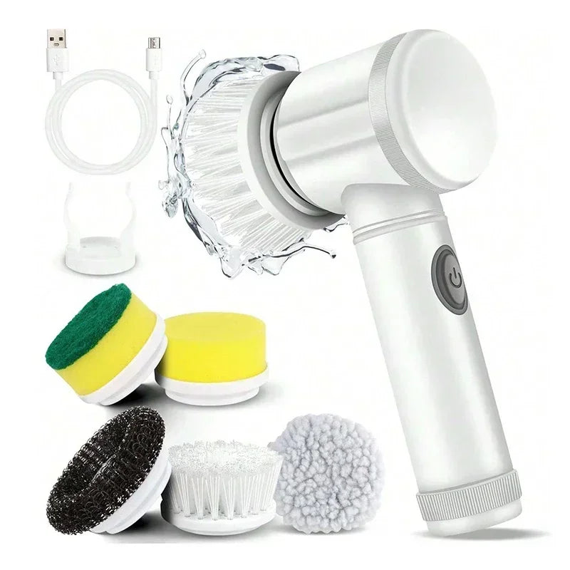 Electric Spin Scrubber – Cordless Power Cleaning Brush