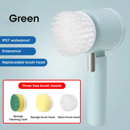Electric Spin Scrubber – Cordless Power Cleaning Brush