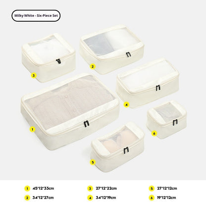 6-Piece Expandable Travel Storage Bag Set