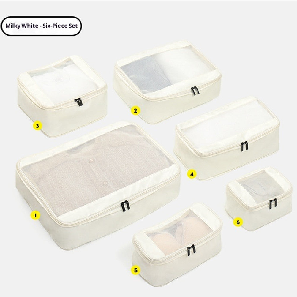 6-Piece Expandable Travel Storage Bag Set