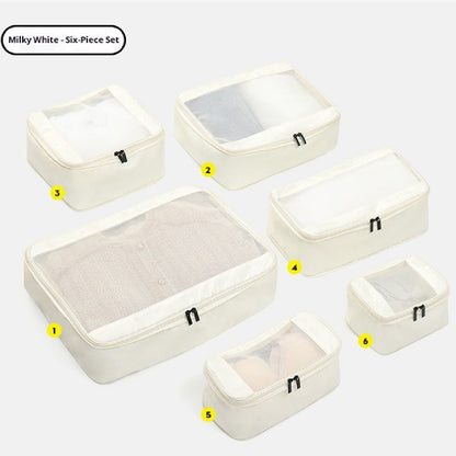 6-Piece Expandable Travel Storage Bag Set