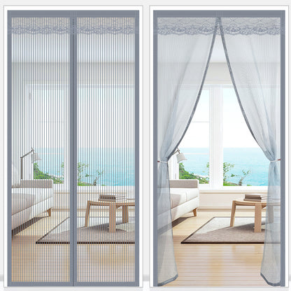 Self-Priming Velcro Door Partition Curtain – Instant Privacy, Modern Style